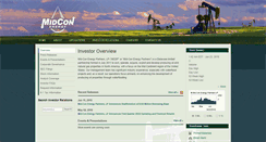 Desktop Screenshot of ir.midconenergypartners.com
